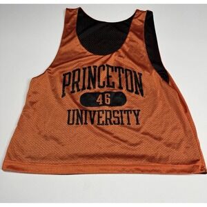 Princeton Jersey League Collegiate Wear Large Reversible Orange And Black